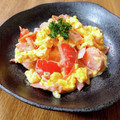 やなぎだまこ's cooksnap of when they made トマトと卵とベーコンのマヨ炒め.