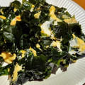 K1TR1's cooksnap of when they made 生ワカメのたまご炒め!乾燥ワカメでも.