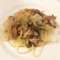 cheesedog's cooksnap of when they made 簡単！鶏ササミとキャベツの♡和風パスタ.