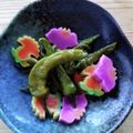 ルチアーノ★★★'s cooksnap of when they made 超簡単♪山形県の切り麩＆しし唐辛子の煮物.
