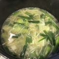 やまよめ＠ふくい's cooksnap of when they made 野菜たっぷり❀塩野菜ラーメン風のスープ.