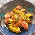クレイプメートル's cooksnap of when they made アボカドとカニカマの炒めもの.