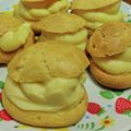 yokosaku's cooksnap of when they made 失敗ナシ卵1個でシュークリーム.