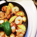 殿のお嫁さん's cooksnap of when they made 簡単♪海老とタコときのこのアヒージョ.