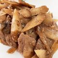 ｷｬｽｰ's cooksnap of when they made 生姜が効いた豚ごぼうしっかりしぐれ煮♡.