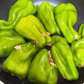 みーたん、ぶみ's cooksnap of when they made 種とらない簡単レシピ!ピーマンの肉詰め.