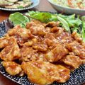 Superlittleboo's cooksnap of when they made 鶏むね肉のケチャップ炒め.