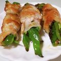 アヒる子's cooksnap of when they made 簡単ピーマンの肉巻き.