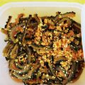☆MISASAGI☆'s cooksnap of when they made ゴーヤの佃煮.