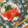 村長ちゃん's cooksnap of when they made 超簡単5分♪梅しらすのぶっかけうどん.