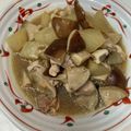みょんとも's cooksnap of when they made 原本しいたけと大根と鶏肉の煮物.