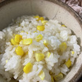 Megurume's cooksnap of when they made とうもろこしの炊き込みご飯….