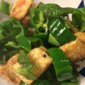 ベティ３'s cooksnap of when they made 油揚げピーマンウスター炒め.