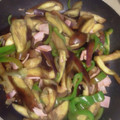 クックWZ9QK1☆'s cooksnap of when they made ナスとピーマンの焼き肉のタレ炒め.