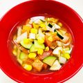 あっこ姉's cooksnap of when they made ズッキーニとベーコン・トマトの旨味スープ.