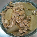 由芽15's cooksnap of when they made 豚こまと大根のオイスター煮.
