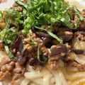 ベーグリアン's cooksnap of when they made 茄子とひき肉の汁なし坦々うどん.