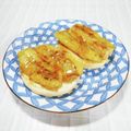 ＠迷子＠'s cooksnap of when they made とろけるバナナ&イングリッシュマフィン.