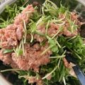 hakobetet's cooksnap of when they made 豆苗明太ツナの超簡単つまみ(身内専用).