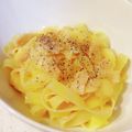 桜月❀咲良mommy's cooksnap of when they made 生クリーム不使用の元祖カルボナーラ.