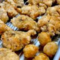 なっさん姫's cooksnap of when they made ☆簡単☆鶏ささみのレモンバジルから揚げ.