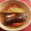 にんにくよろい's cooksnap of when they made ナスとベーコンのとろりんスープ.