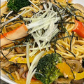 おこわだいすき※'s cooksnap of when they made 鮭フレークときのこの✿和風スパゲティ✿.
