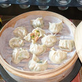 ladyoscar's cooksnap of when they made 簡単♪『海老と枝豆の蒸し餃子』.