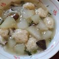 cucuがんも's cooksnap of when they made とろ～り美味しい♪冬瓜と鶏肉の煮物.