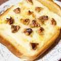 ひ～ちゃん♡'s cooksnap of when they made くるみハニーチーズトースト✿.
