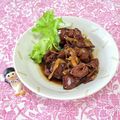 みかかめ's cooksnap of when they made おばあちゃんの薬♡貧血に♡鶏レバー甘辛煮.