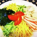 龍青空ママ's cooksnap of when they made 新感覚！冷やしそうめん♪.