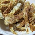 ゆけり３兄弟's cooksnap of when they made レンチンちくわ〜さきいか風〜.