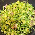 maaa。's cooksnap of when they made お弁当に 豆苗の卵とじ 彩り･コスパ抜群.