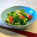 かっちゃん杉's cooksnap of when they made ブロッコリー蟹カマの柚子胡椒中華風サラダ.