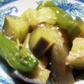 ★むさ's cooksnap of when they made なすとピーマンの生姜煮.