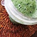 ふか谷's cooksnap of when they made グリーンスムージー(ほうれん草2).