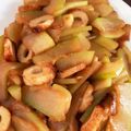 コンコンmama's cooksnap of when they made ワタも美味しい！夕顔の油炒め(レンジ可).