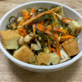 ☆ひつこママ☆☆'s cooksnap of when they made 刻み昆布と厚揚げと竹輪の煮物.