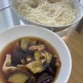 kasssshi's cooksnap of when they made 【勝ち確】豚バラとなすのつけだしそうめん.