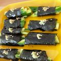pei1201's cooksnap of when they made ささっとおつまみ♪きゅうりの磯辺巻き.