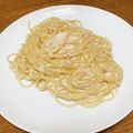 vabochan's cooksnap of when they made 明太子のクリームパスタ。.