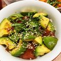 ＊＊まゆゆ＊＊'s cooksnap of when they made アボカドとまぐろのづけ丼.