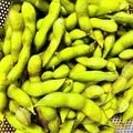 azbjbn's cooksnap of when they made 水コップ1杯　3分だけ枝豆完璧な茹で方.