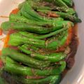 プルンハヌル11's cooksnap of when they made 万願寺唐辛子・梅肉＆かつお節＆麺つゆ.