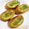 ☆雪矢☆'s cooksnap of when they made 簡単★バジルガーリックトースト.