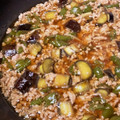 りんご大スキ's cooksnap of when they made なすとピーマンのそぼろ炒め.