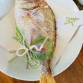 あゆはる☆'s cooksnap of when they made お食い初め 鯛の塩焼き.