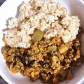 toyokama's cooksnap of when they made 米粉の夏野菜キーマカレー.