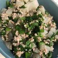 料理ニガテ系女子☆'s cooksnap of when they made 豆腐じゃないよ！麻婆大根！しかも塩！.